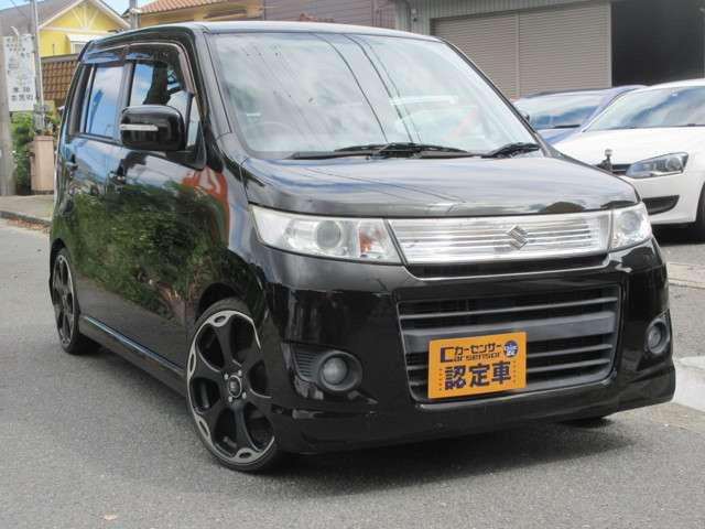 中古車 スズキ ワゴンrスティングレー T ターボ 車高調 17aw外 マフラ ナビ の中古車詳細 103 000km ブラック 兵庫県 35 8万円 中古車情報 中古車検索なら 車選びドットコム 車選び Com