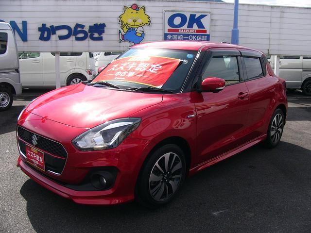 中古車 スズキ スイフト 1 2 ハイブリッド Hybrid Rs の中古車詳細 48 000km ワインレッド 和歌山県 115 1万円 中古車情報 中古車検索なら 車選びドットコム 車選び Com