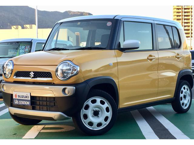 中古車 スズキ ハスラー G の中古車詳細 4 000km イエローホワイト 広島県 105万円 中古車情報 中古車検索なら 車選びドットコム 車選び Com