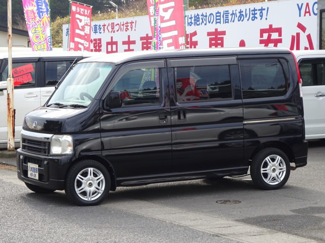 中古車 ホンダ バモス ターボ 4wd の中古車詳細 85 000km ブラック 岩手県 50 6万円 中古車情報 中古 車検索なら 車選びドットコム 車選び Com