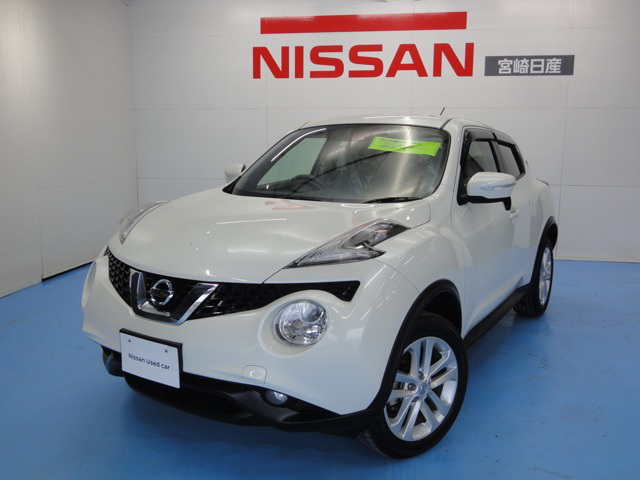 中古車 日産 ジューク 1 5 15rx V セレクション の中古車詳細 11 000km パールホワイト 宮崎県 176万円 中古車 情報 中古車検索なら 車選びドットコム 車選び Com