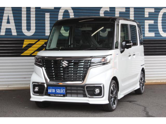 中古車 スズキ スペーシアカスタム ハイブリッド Hybrid Xsターボ 全方位カメラp の中古車詳細 登録済未使用車 7km走行 パール 黒 愛媛県 100 000 0万円 中古車情報 中古車検索なら 車選びドットコム 車選び Com
