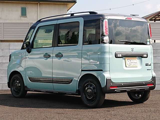 中古車 スズキ スペーシアギア ハイブリッド Hybrid Xz 両側自動スライドドア スマートキー の中古車詳細 登録済未使用車 10km走行 オフブルー 千葉県 159 9万円 中古車情報 中古車検索なら 車選びドットコム 車選び Com