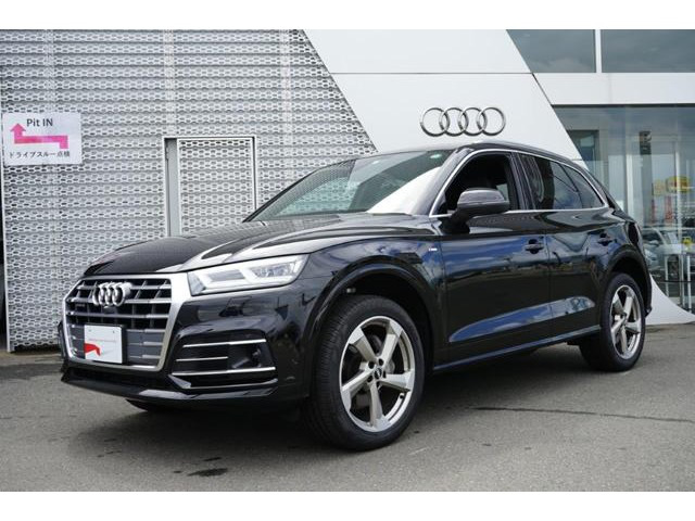 中古車 アウディ Q5 40 Tdi クワトロ スポーツ ディーゼル 4wd の中古車詳細 12 000km ブラック 岩手県 498万円 中古車情報 中古車検索なら 車選びドットコム 車選び Com