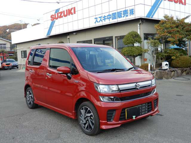 中古車 スズキ ワゴンr 25周年記念車 ハイブリッド Hybrid Fzリミテッド の中古車詳細 5 000km レッド 広島県 109 8万円 中古車情報 中古車検索なら 車選びドットコム 車選び Com
