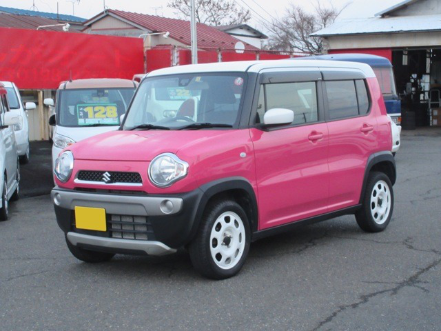 中古車 スズキ ハスラー G 4wd の中古車詳細 30 000km ピンクツートン 岩手県 万円 中古車情報 中古 車検索なら 車選びドットコム 車選び Com