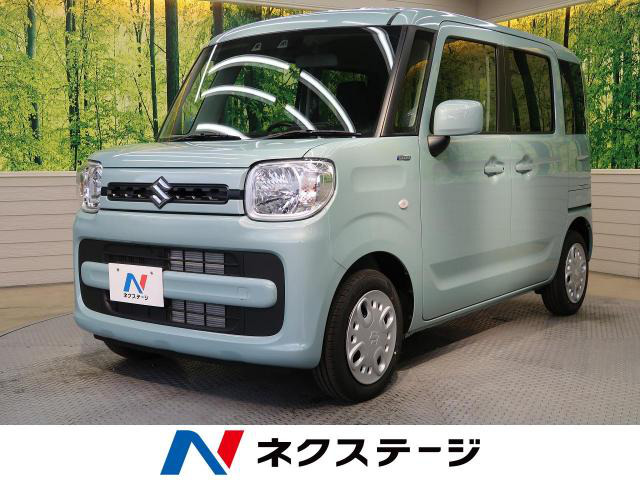 登録済未使用車情報 スズキ スペーシア 修復歴無し 走行距離 登録済未使用車 10km カラー オフブルーメタリック 販売地域 岐阜県岐阜市 中古車を探すなら Carme カーミー 中古車