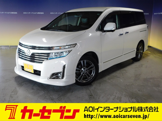 中古車 日産 エルグランド 2 5 250ハイウェイスター アーバンクロム 4wd の中古車詳細 77 000km パール 福井県 149 9万円 中古車情報 中古車検索なら 車選びドットコム 車選び Com