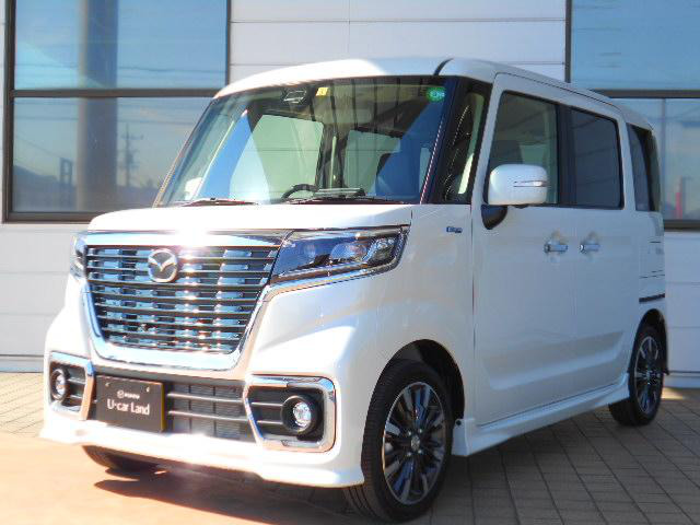 中古車 マツダ フレアワゴン カスタムスタイル ハイブリッド Xs の中古車詳細 2 000km ホワイト 愛知県 145万円 中古車 情報 中古車検索なら 車選びドットコム 車選び Com