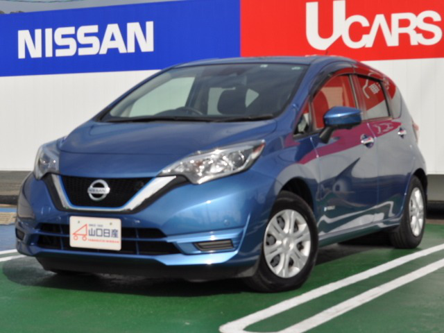 中古車 日産 ノート 1 2 E Power X の中古車詳細 31 000km ブルー 山口県 128万円 中古車情報 中古 車検索なら 車選びドットコム 車選び Com