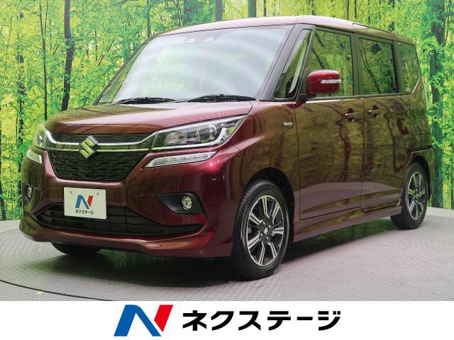 中古車 スズキ ソリオバンディット 1 2 ハイブリッド Hybrid Mv 登録済未使用車 10km クラレットレッドメタリック 愛媛県 159 9万円 中古車情報 中古車検索なら 車選びドットコム 車選び Com