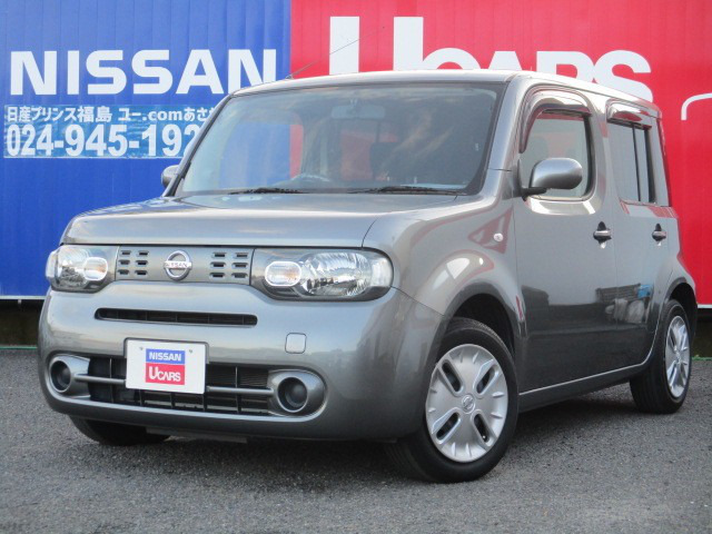 中古車 日産 キューブ 1 5 15x の中古車詳細 47 000km ダークシルバーメタリック 福島県 65万円 中古車情報 中古車検索なら 車選びドットコム 車選び Com