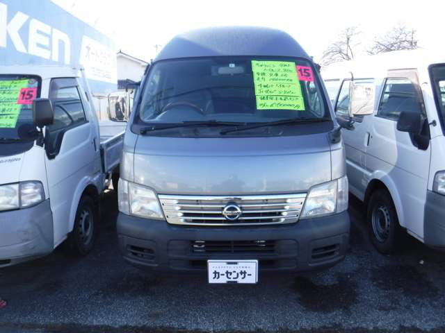 中古車 日産 キャラバン 4wd ハイルーフ 9人乗 の中古車詳細 146 000km グレー 長野県 58万円 中古車情報 中古 車検索なら 車選びドットコム 車選び Com