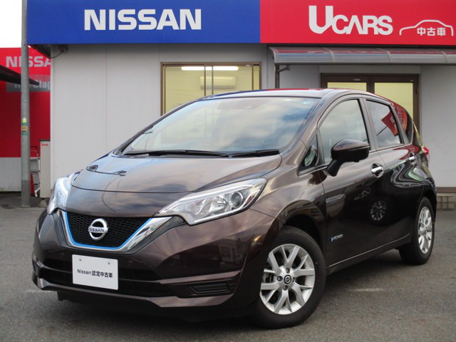 中古車 日産 ノート 1 2 E Power X の中古車詳細 13 000km ブラウン 滋賀県 149万円 中古車情報 中古 車検索なら 車選びドットコム 車選び Com