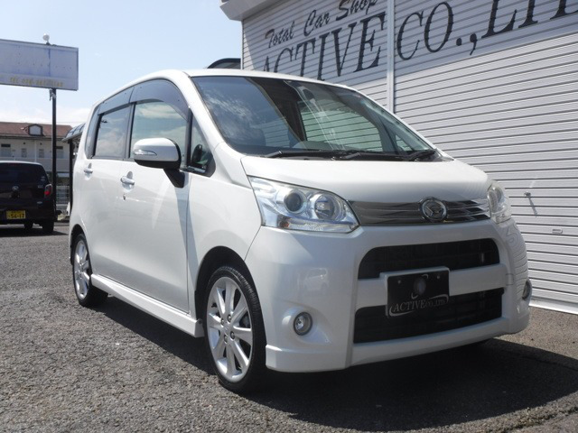 中古車 ダイハツ ムーヴカスタム Rs の中古車詳細 75 000km パールホワイト 長野県 49万円 中古車情報 中古車検索なら 車 選びドットコム 車選び Com