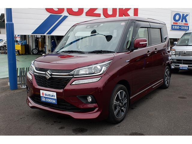 中古車 スズキ ソリオバンディット の中古車詳細 39 000km アカ 鹿児島県 148 1万円 中古車情報 中古車検索なら 車 選びドットコム 車選び Com