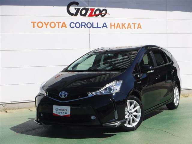 中古車 トヨタ プリウスa 1 8 S ツーリングセレクション 34 000km ブラックメタリック 福岡県 6 8万円 中古車情報 中古車検索なら 車選びドットコム 車選び Com