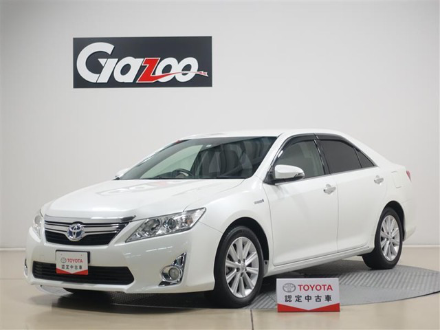 中古車 トヨタ カムリハイブリッド 2 5 レザーパッケージ の中古車詳細 25 000km パールメタリック 広島県 138 6万円 中古車情報 中古車検索なら 車選びドットコム 車選び Com