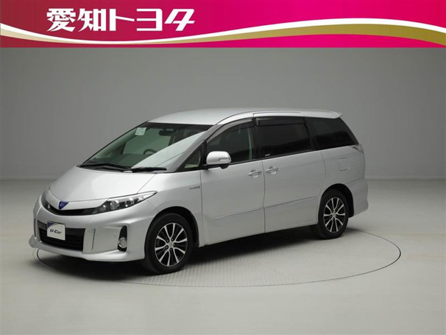 中古車 トヨタ エスティマハイブリッド 2 4 アエラス プレミアムエディション 4wd の中古車詳細 91 000km シルバーメタリック 愛知県 153万円 中古車情報 中古車検索なら 車選びドットコム 車選び Com