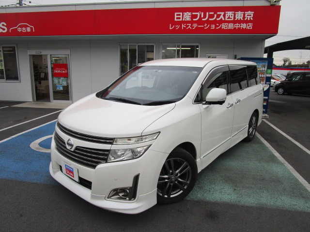 中古車 日産 エルグランド 3 5 350ハイウェイスター アーバンクロム 4wd の中古車詳細 47 000km パールホワイト 東京都 179 8万円 中古車情報 中古車検索なら 車選びドットコム 車選び Com