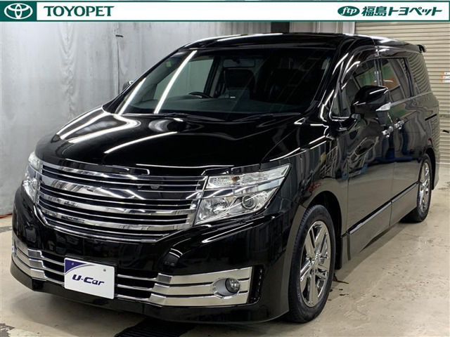 中古車 日産 エルグランド 2 5 ライダー 4wd の中古車詳細 81 000km ブラック 福島県 148万円 中古車情報 中古車 検索なら 車選びドットコム 車選び Com