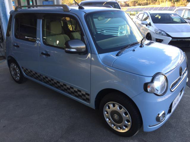 中古車 ダイハツ ミラココア プラス X の中古車詳細 74 000km 水色 愛媛県 59万円 中古車情報 中古車検索なら 車選びドットコム 車選び Com
