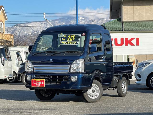 中古車 スズキ キャリイ スーパーキャリイ X 4wd 3 000km アオ 長野県 114万円 中古車情報 中古車検索なら 車 選びドットコム 車選び Com