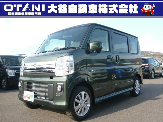 中古車 スズキ エブリイワゴン Pzターボ の中古車詳細 登録済未使用車 3km走行 グリーン 和歌山県 136 8万円 中古車 情報 中古車検索なら 車選びドットコム 車選び Com