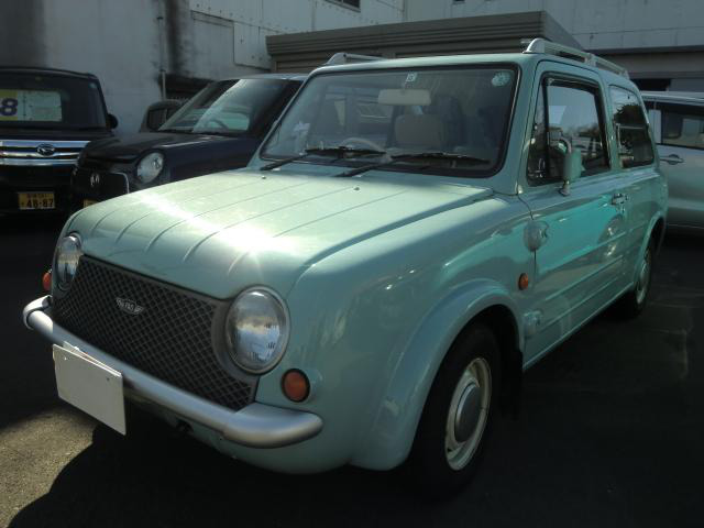 中古車 日産 パオ ベースグレード の中古車詳細 1 900km 水色 愛媛県 72万円 中古車情報 中古車検索なら 車 選びドットコム 車選び Com