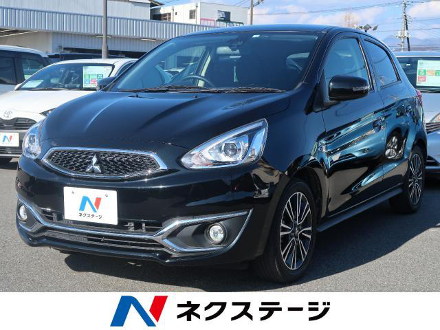 中古車 三菱 ミラージュ 1 2 G の中古車詳細 16 405km ブラックマイカ 山梨県 56 9万円 中古車情報 中古 車検索なら 車選びドットコム 車選び Com