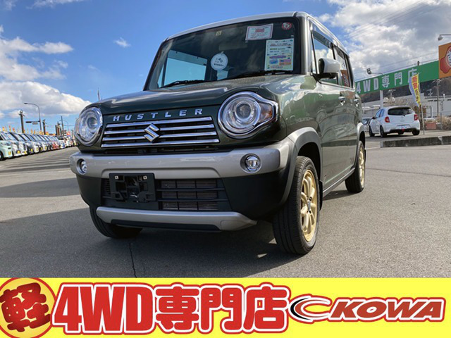 中古車 スズキ ハスラー J スタイルiiiターボ 4wd の中古車詳細 42 000km グリーンツートンホワイト 長野県 159 2万円 中古車情報 中古車検索なら 車選びドットコム 車選び Com