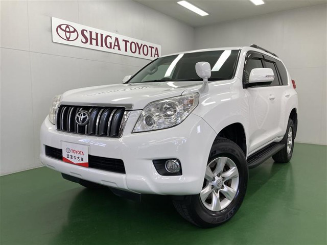 中古車 トヨタ ランドクルーザープラド 2 7 Tx 4wd の中古車詳細 87 000km ホワイト 滋賀県 184万円 中古車情報 中古車検索なら 車選びドットコム 車選び Com