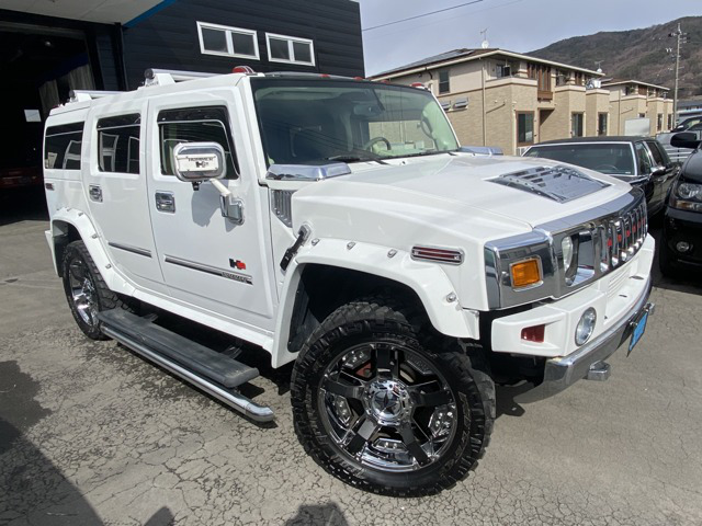 中古車 ハマー H2 タイプg 4wd の中古車詳細 75 000km ホワイト 長野県 227 9万円 中古車情報 中古車検索なら 車 選びドットコム 車選び Com