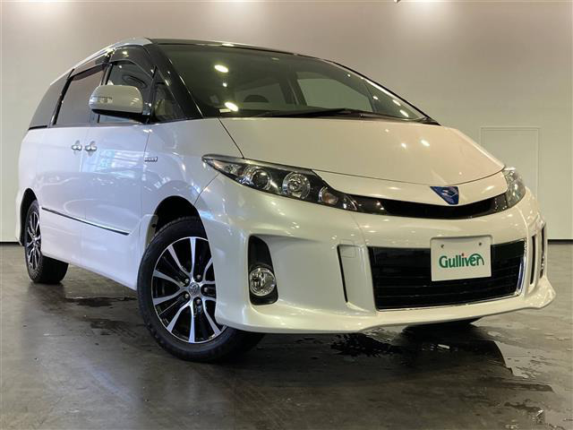 中古車 トヨタ エスティマハイブリッド 2 4 アエラス プレミアムエディション 4wd 4wd サンルーフ 17 000km ホワイトパールクリスタルシャイン 北海道 238 8万円 中古車情報 中古車検索なら 車選びドットコム 車選び Com