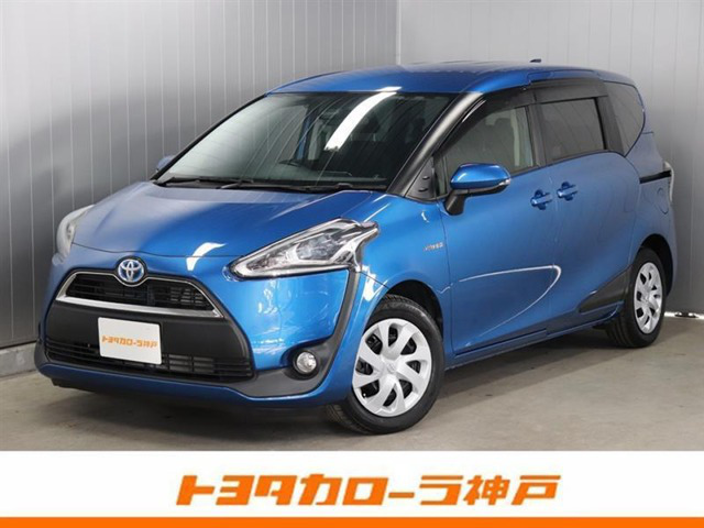 中古車 トヨタ シエンタ ハイブリッド 1 5 G の中古車詳細 44 000km ブルーメタリック 兵庫県 155 1万円 中古車情報 中古車検索なら 車選びドットコム 車選び Com