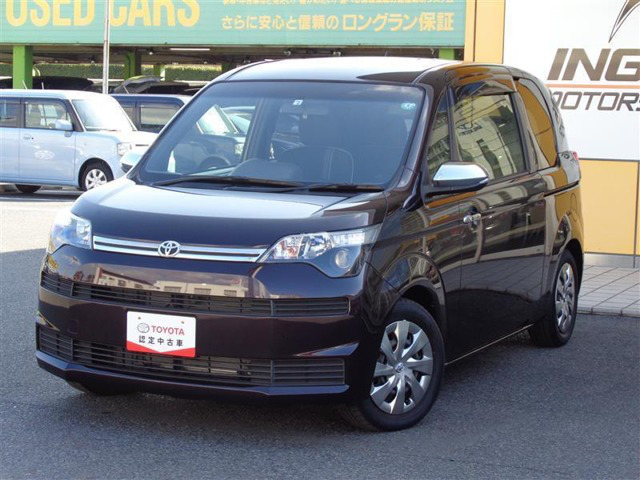 中古車 トヨタ スペイド 1 5 F の中古車詳細 25 000km パープル 山口県 104 5万円 中古車情報 中古車検索なら 車 選びドットコム 車選び Com