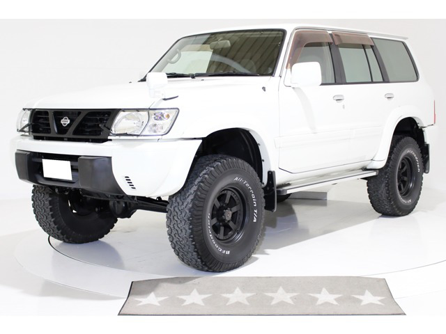 中古車 日産 サファリ 4 2 グランロード ディーゼル 4wd リフトup 中期仕様 ナビ Tv バックカメラ の中古車詳細 148 000km パールホワイト 群馬県 8万円 中古車情報 中古車検索なら 車選びドットコム 車選び Com