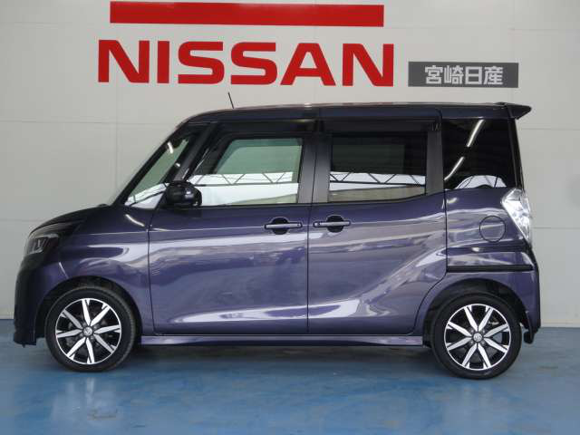 中古車 日産 デイズルークス ハイウェイスター Gターボ の中古車詳細 46 000km パープル 宮崎県 129 8万円 中古車情報 中古車検索なら 車選びドットコム 車選び Com