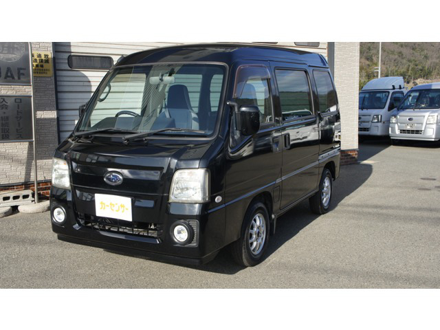 中古車 スバル サンバーディアス スーパーチャージャー の中古車詳細 41 000km ブラック 鳥取県 105万円 中古車情報 中古車 検索なら 車選びドットコム 車選び Com