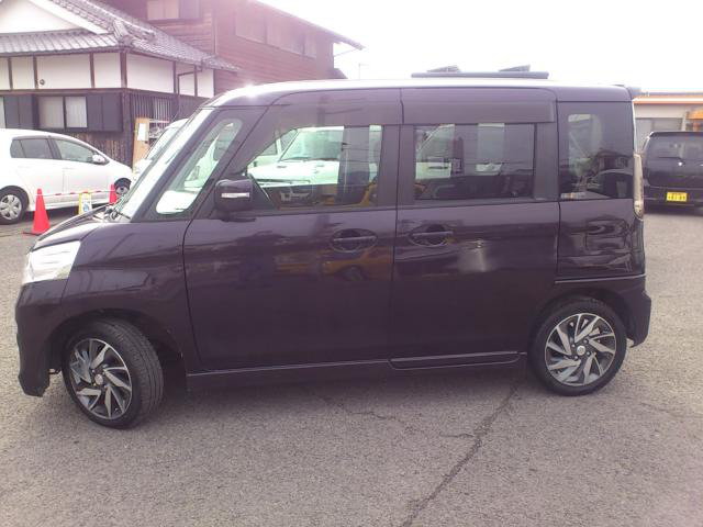 中古車 スズキ スペーシアカスタム Ts の中古車詳細 136 000km パープル 愛媛県 37万円 中古車情報 中古車検索なら 車 選びドットコム 車選び Com