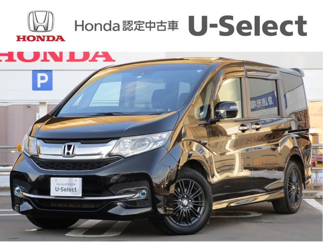 中古車 ホンダ ステップワゴン 1 5 スパーダ クールスピリット ホンダ センシング 4wd の中古車詳細 49 000km ブラックパール 北海道 239万円 中古車情報 中古車検索なら 車選びドットコム 車選び Com