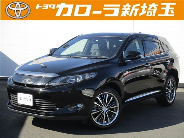 中古車 トヨタ ハリアー ハリアー プレミアム アドバンス の中古車詳細 73 000km ブラック 埼玉県 218万円 中古車情報 中古車検索なら 車選びドットコム 車選び Com