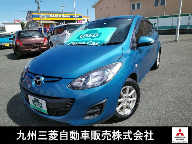 中古車 マツダ デミオ 1 3 13 スカイアクティブ の中古車詳細 93 000km ブルー 福岡県 38 8万円 中古車情報 中古 車検索なら 車選びドットコム 車選び Com