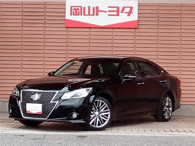 中古車 トヨタ クラウンアスリート 2 5 S の中古車詳細 40 000km ブラック 岡山県 219 8万円 中古車情報 中古車 検索なら 車選びドットコム 車選び Com