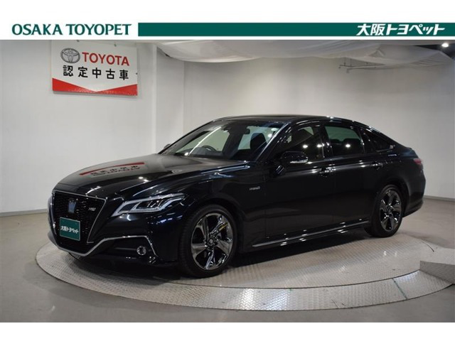 中古車 トヨタ クラウン クラウン Rs 17 000km ブラック 大阪府 407万円 中古車情報 中古車検索なら 車選びドットコム 車 選び Com