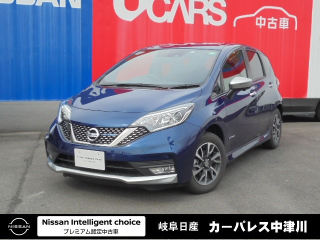 中古車 日産 ノート 1 2 E Power Autech の中古車詳細 2 000km ブルー 岐阜県 198万円 中古車情報 中古車 検索なら 車選びドットコム 車選び Com