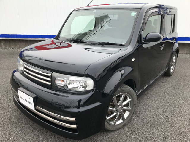 中古車 日産 キューブ 1 5 ライダー の中古車詳細 52 000km ブラック 長野県 70万円 中古車情報 中古車検索なら 車 選びドットコム 車選び Com