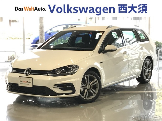 中古車 フォルクスワーゲン ゴルフヴァリアント Tsi Rライン の中古車詳細 7 000km ホワイト 愛知県 308万円 中古車情報 中古車検索なら 車選びドットコム 車選び Com