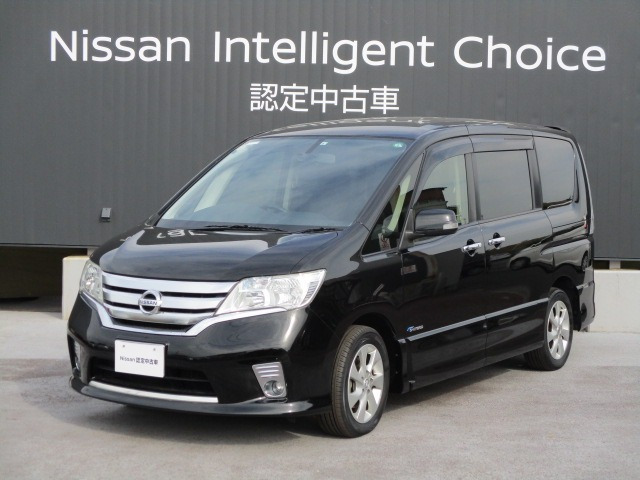 中古車 日産 セレナ 2 0 ハイウェイスター S Hybrid の中古車詳細 53 000km ブラック 大分県 129 9万円 中古車情報 中古車検索なら 車選びドットコム 車選び Com