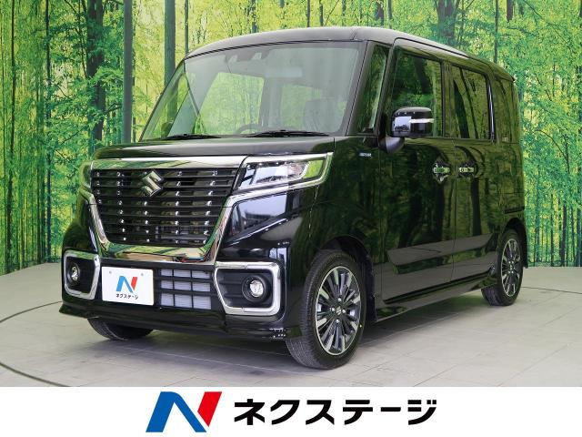 中古車 スズキ スペーシアカスタム ハイブリッド Hybrid Xsターボ の中古車詳細 登録済未使用車 10km走行 ブルーイッシュブラックパール3 宮城県 174 9万円 中古車情報 中古車検索なら 車選びドットコム 車選び Com